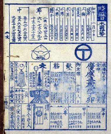 Japanese-Calendar-Color-Woodcut-1867