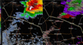 Jarrell 1997 NEXRAD scan