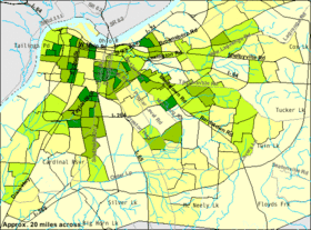 Jefferson county population density