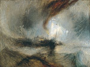 Joseph Mallord William Turner - Snow Storm - Steam-Boat off a Harbour's Mouth - WGA23178
