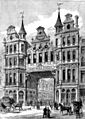 Leadenhall Market entrance Illustrated London New 1881
