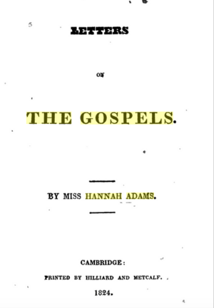 Letters on the Gospels (1824)