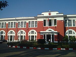 Main building of the University of Medicine 1, Yangon, 2009