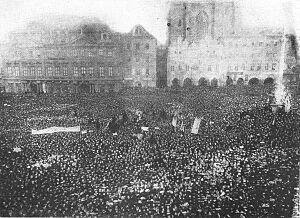 Manifestace za hlasovací právo 1905