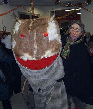 Maschera del Badalisc - Andrista - Cevo (Foto Luca Giarelli)