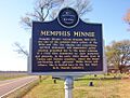 Memphis Minnie Hist Marker Walls MS