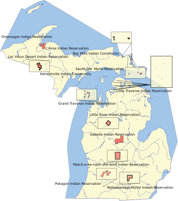MichiganIndianReservations
