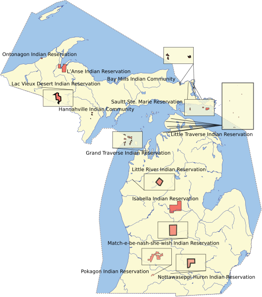 MichiganIndianReservations