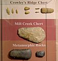 Mill Creek chert hoe and other artifacts Parkin HRoe 01