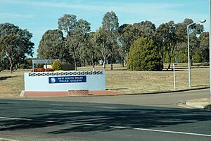 NSW Police College gate