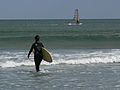 Nahant Beach surfer P1110423