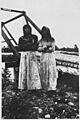 Native women near Copper Center, Alaska. Same source as photo ^966. - NARA - 297808