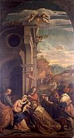 Palma il Vecchio - Adoration of the Magi in the Presence of Saint Helen, 1525 - 6, 140