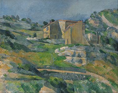 Paul Cézanne - Houses in Provence- The Riaux Valley near L'Estaque - Google Art Project