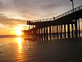 Pismo Pier sunset 018 8x72