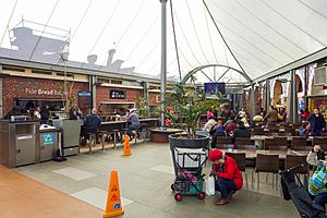 Queen Victoria Market Food Court 201708