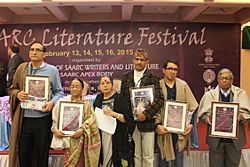 Recipients of SAARC Literary Award 2015
