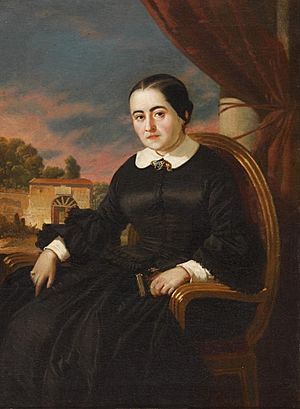 Retrato de Cecilia Böhl de Faber (Museo del Romanticismo de Madrid)