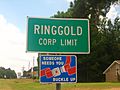 Ringgold, LA, city limits sign IMG 1607
