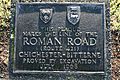 Roman Road plaque