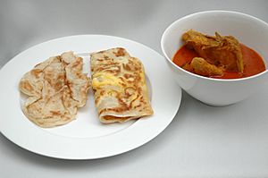Roti Prata Curry Large
