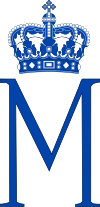 Royal Monogram of Princess Marie of Denmark