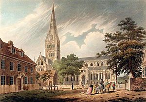 Salisbury Publ 1798 JUKES, Francis (1745-1812) after Edward DAYES (1763-1804) edited
