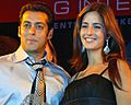 Salman Khan and Katrina Kaif at fashion show