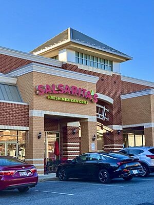 Salsarita's Fresh Mexican Grill restaurant in Prince Frederick, Maryland