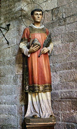 Santo Stefano statue