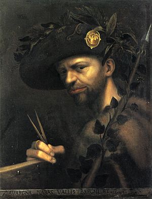 Self-portrait of Giovanni Paolo Lomazzo.jpg