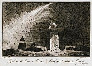 Sepolcro di Atreo a Micene - Pomardi Simone - 1820