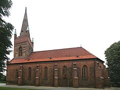 Skwierzyna kościół św Mikołaja 20. 08. 2013 p