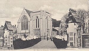St Mary's Church Southampton circa 1900