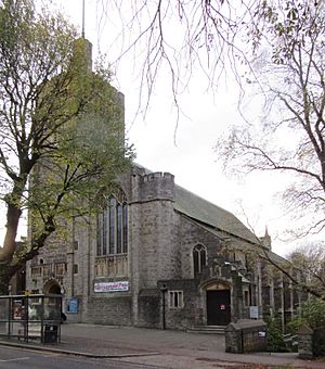 St Mary's RC Church, Surrenden Road, Preston Park, Brighton (NHLE Code 1426315) (November 2015) (1).jpg