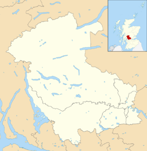 Stirling UK ward map 2017 (blank)