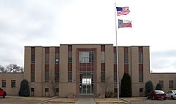The Swisher County Courthouse in Tulia