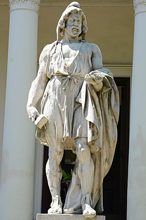 Telfair Academy statue, Savannah, GA, US (03)