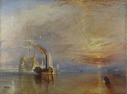 The Fighting Temeraire, JMW Turner, National Gallery