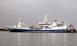 Trawler Skagen harbour
