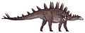 Tuojiangosaurus multispinus life restoration