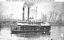 USS Fairplay on the Western Rivers during 1862–65