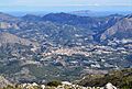 Vista de Callosa d'en Sarrià des del Ponoig