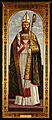 Vittore Carpaccio - A Bishop Saint Blessing - Google Art Project