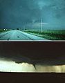 Waurika Oklahoma Tornado Back and Front