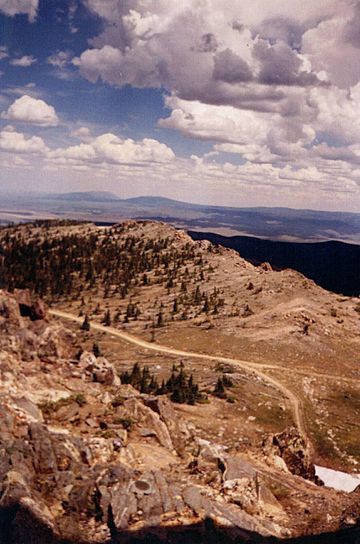 Sierra Madre Range in Wyoming