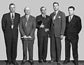 Young Brown, Jack Moore, William Branham, Oral Roberts, Gordon Lindsay Kansas City 1948