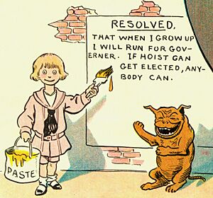"RESOLVED" detail, from- Friend of the Comic People 1906 (cropped)