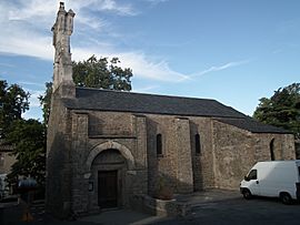 The church in Saint-Couat-d'Aude