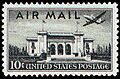 1947 airmail stamp C34